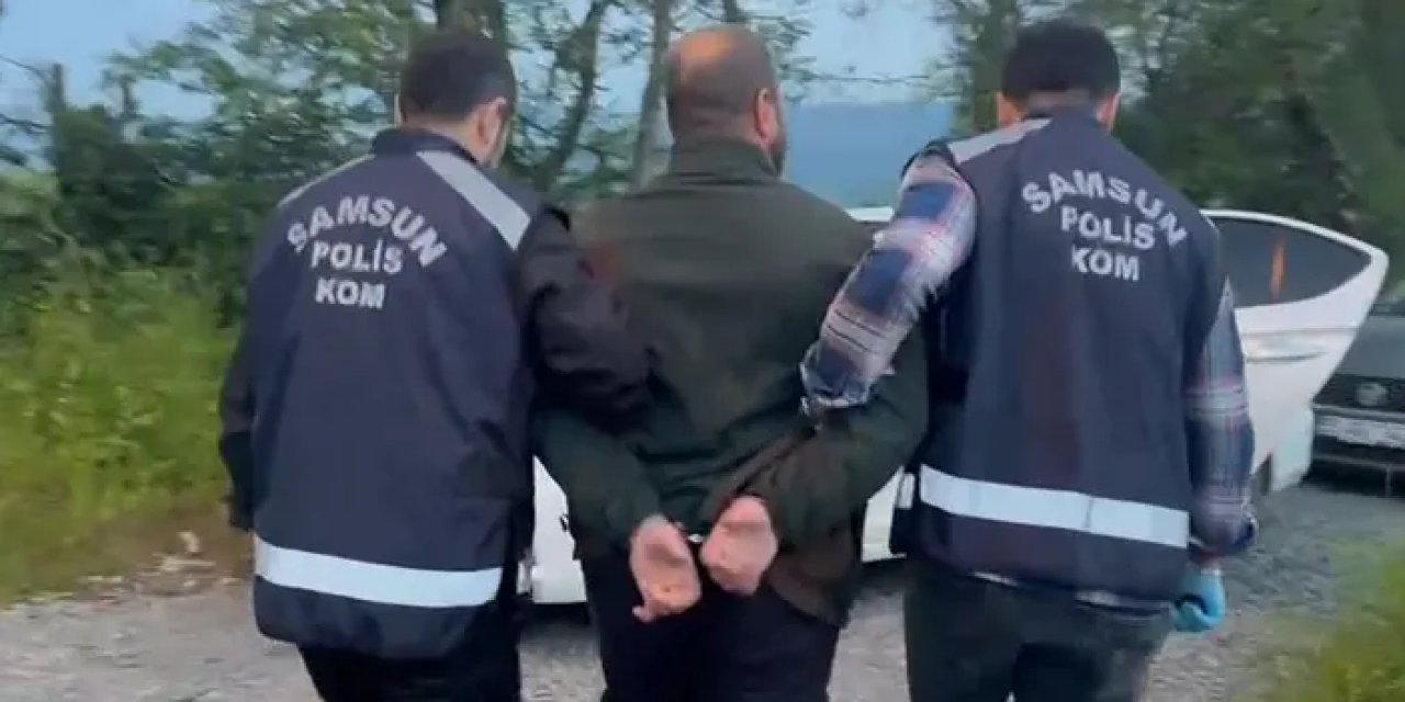 Samsun’da 10 yıl hapis ile aranan şahıs yakalandı!