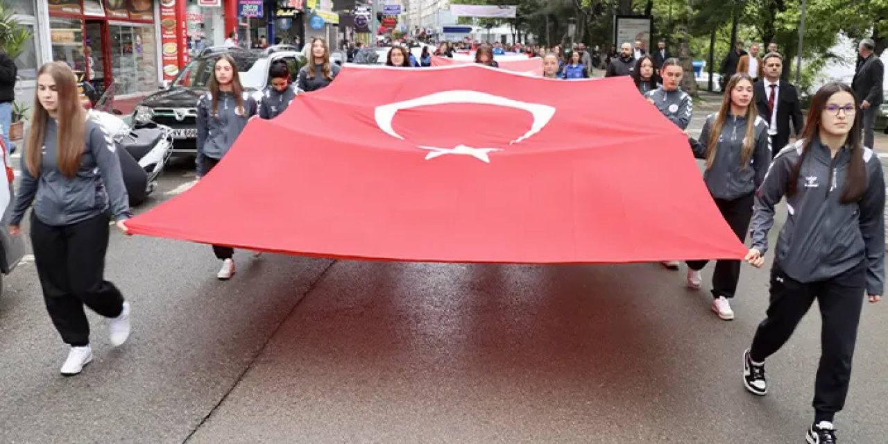 Trabzon’da 'Gençlik Yürüyüşü' coşkusu