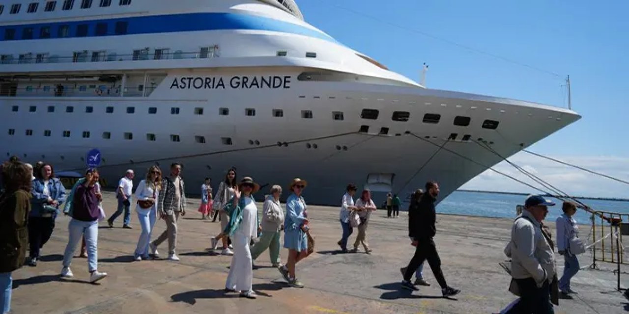 Astoria Grande kruvaziyeri Trabzon'a hareket edecek!