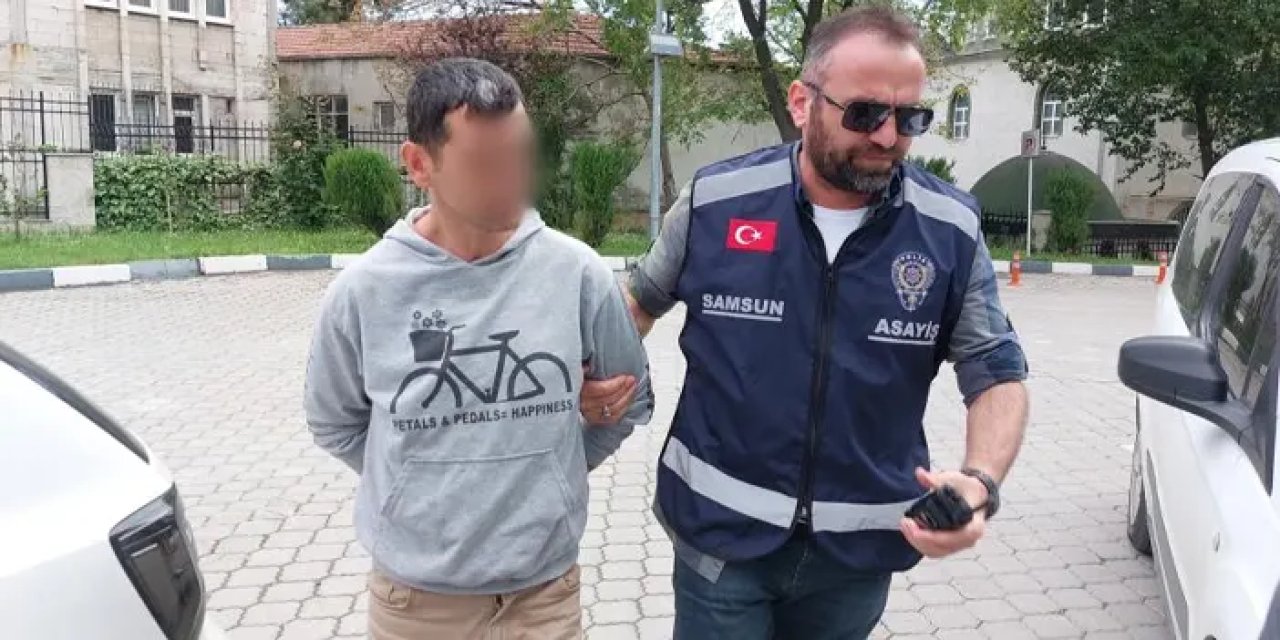 Samsun’da 20 yıl hapis yatan şahıs çıkar çıkmaz yine tutuklandı