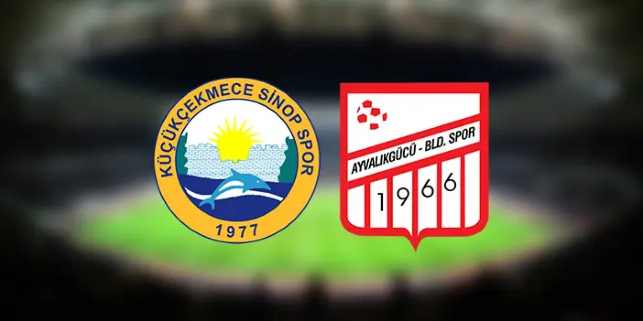 Küçükçekmece Sinopspor - Ayvalıkgücü Belediyespor ile karşılaşacak.