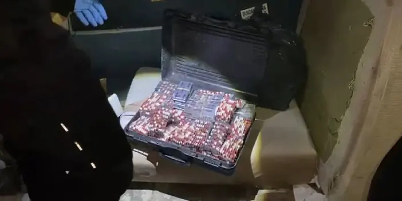 Samsun’da zehir operasyonu: 15 bin 680 sentetik ecza ele geçirildi