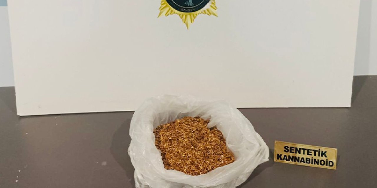 Samsun’da zehir operasyonu! 1 zanlı yakalandı