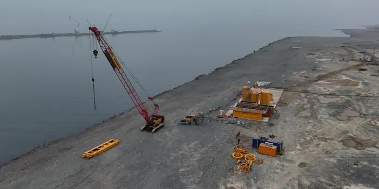 Türkiye’nin 4. büyük lojistik limanı yükseliyor: Rize'deki dev proje yüzde 90 tamamlandı