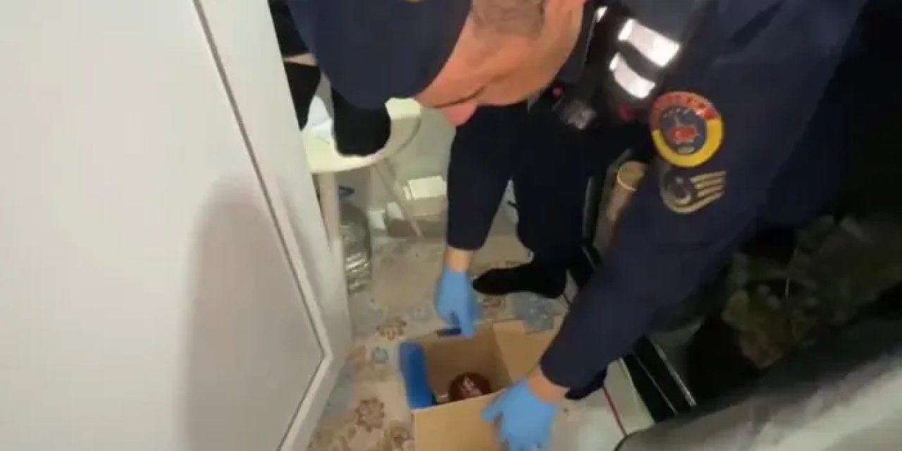 Samsun’da jandarmadan evinde uyuşturucu yetiştiren şahsa baskın!