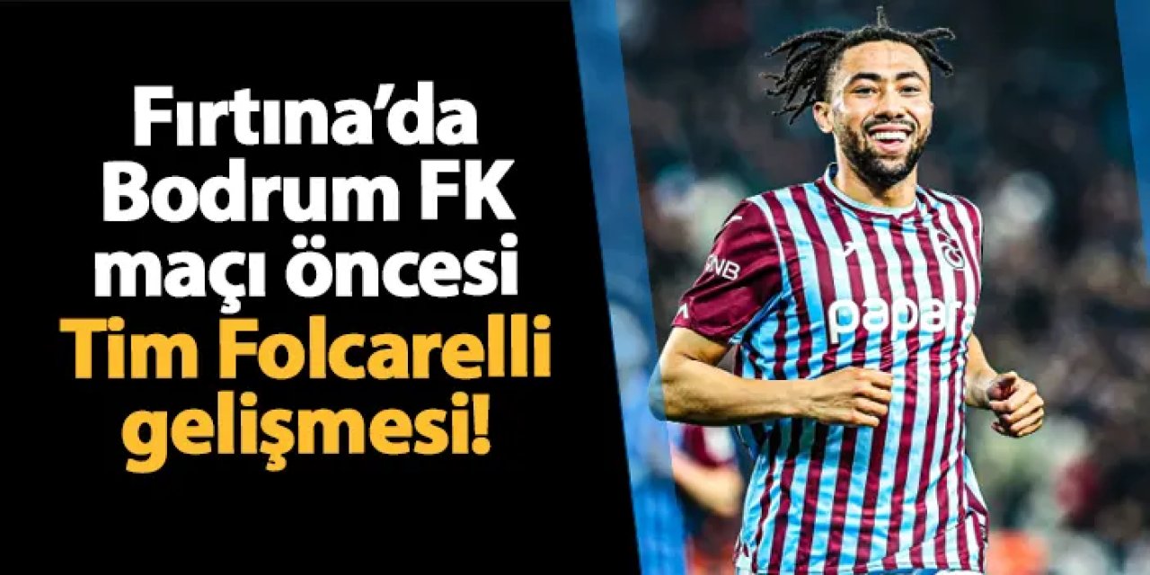 Trabzonspor'da Folcarelli gelişmesi! Dönüyor