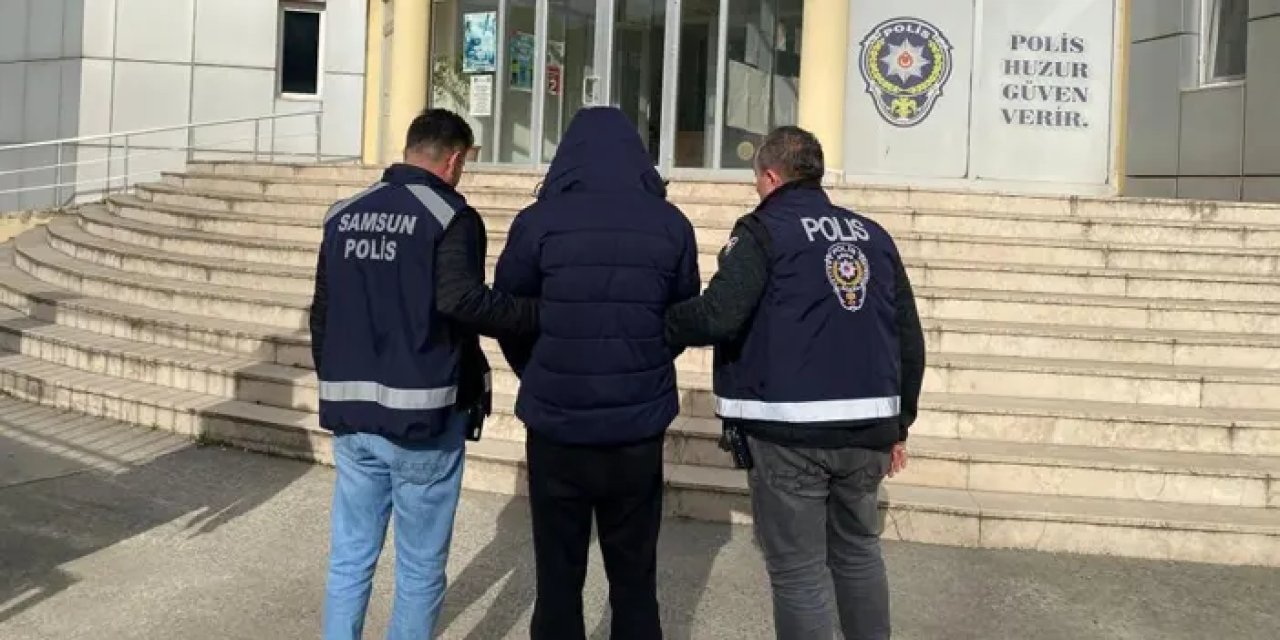 Samsun’da uyuşturucu ticaretinden aranan şahıs yakalandı!
