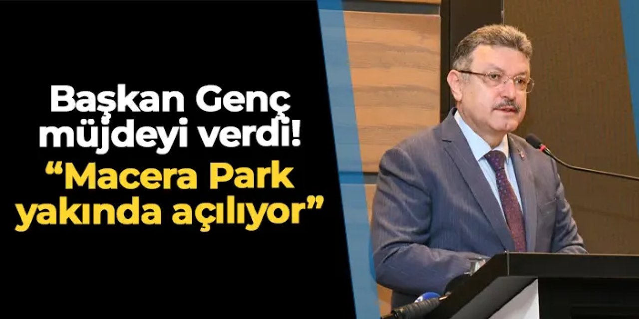 Trabzon'da Başkan Genç müjdeyi verdi! "Macera park yakında açılıyor"