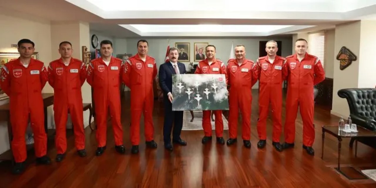 Samsun’da SOLOTÜRK ve Türk Yıldızları’ndan ziyaretler!