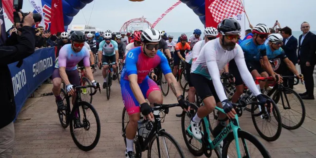 Samsun’da bisiklet yarışları 494 pedal ile başladı!