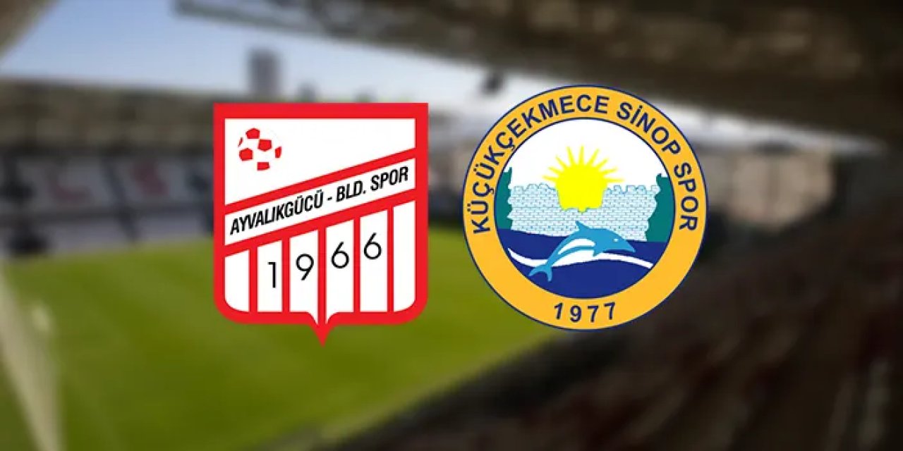 Ayvalıkgücü Belediyespor - Küçükçekmece Sinopspor. Maç kadrosu, ilk 11'ler