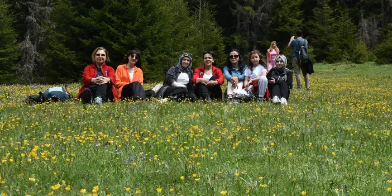 Gümüşhane’de doğa tutkunları yaylada buluştu!