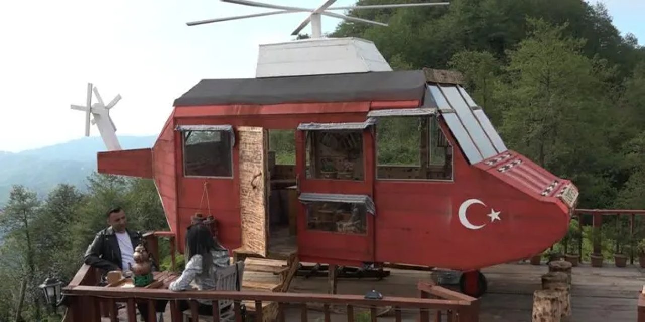 Rizelinin Lazkopter’i ilgi odağı oldu!