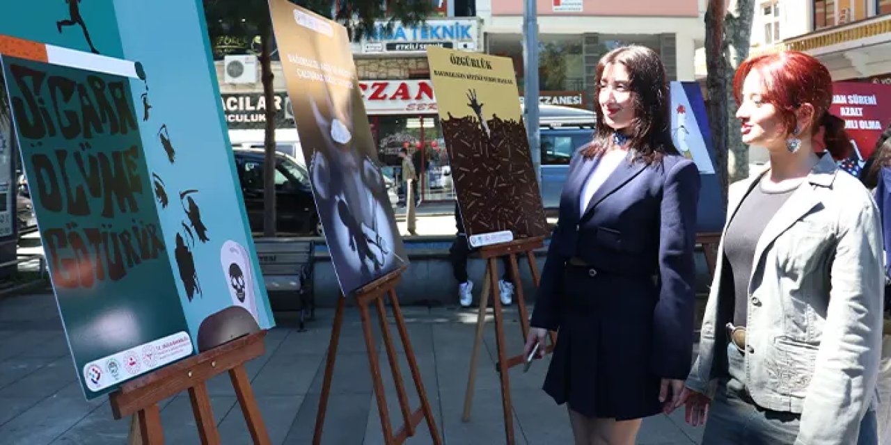 Trabzon’da bağımlılığa karşı sanatla farkındalık