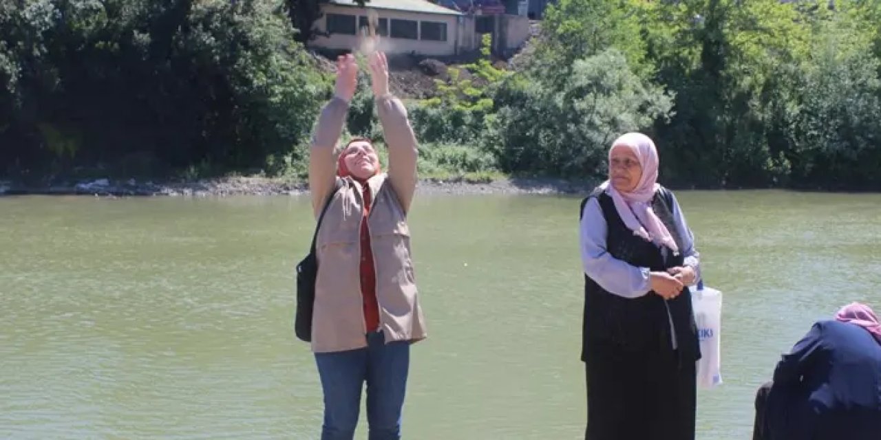 Giresun’da Aksu Festivali kapsamında Mayısın 7’si geleneği yaşatıldı