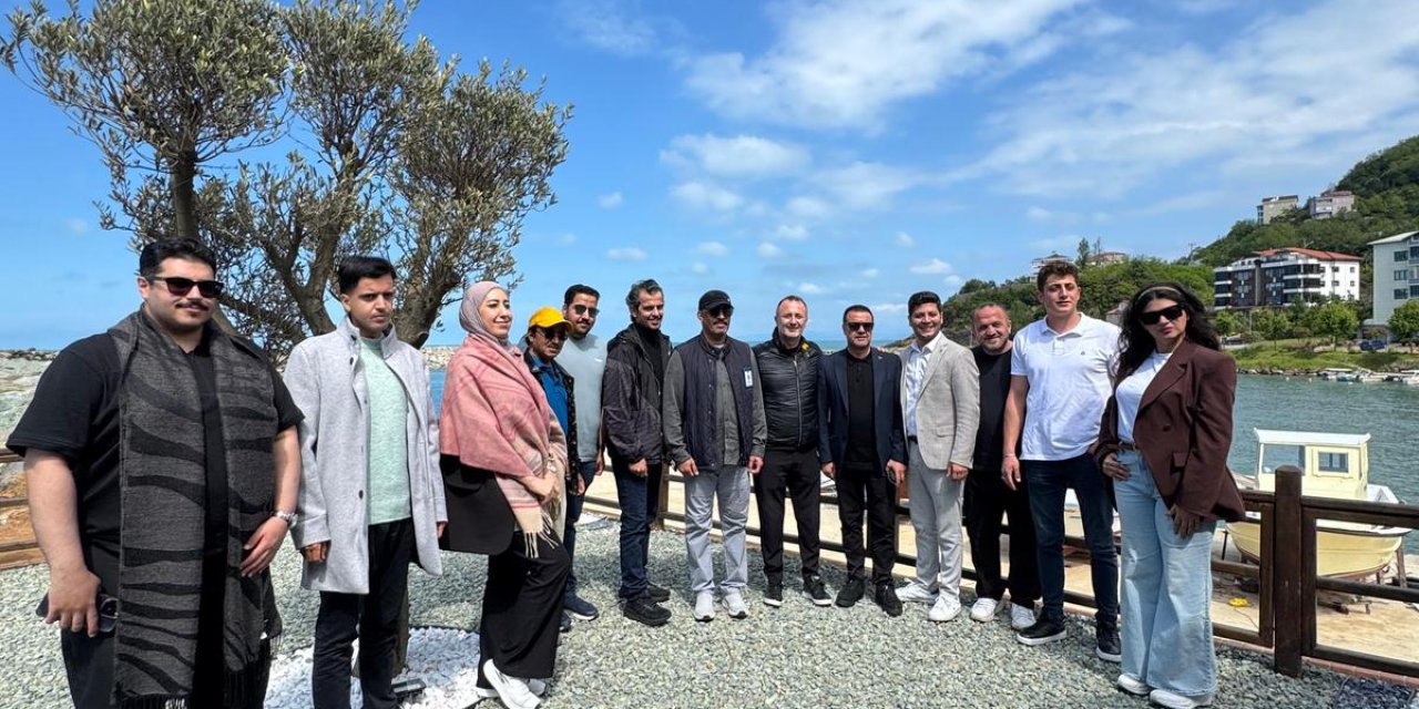 Suudi Arabistan ve Kuveyt’ten Trabzon’a Gelen Gazeteciler hayran kaldı
