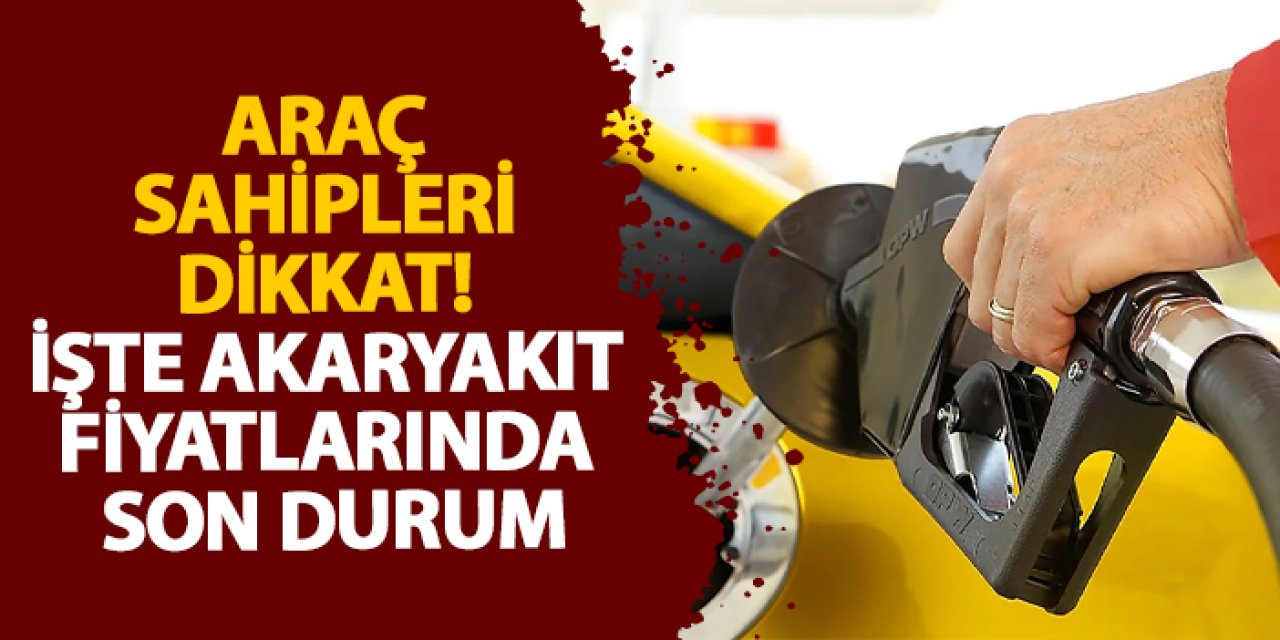 Trabzon’da akaryakıt fiyatları sabit kaldı: 21 Mayıs güncel liste