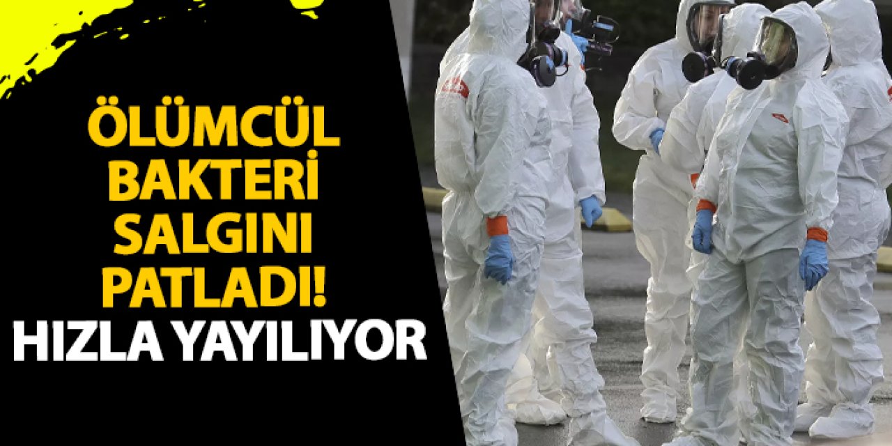 Ölümcül bakteri salgını patladı! Hızla yayılıyor