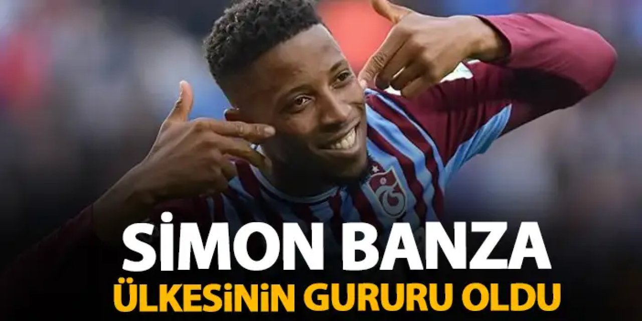 Trabzonspor'un yıldızı ülkesinin gururu oldu