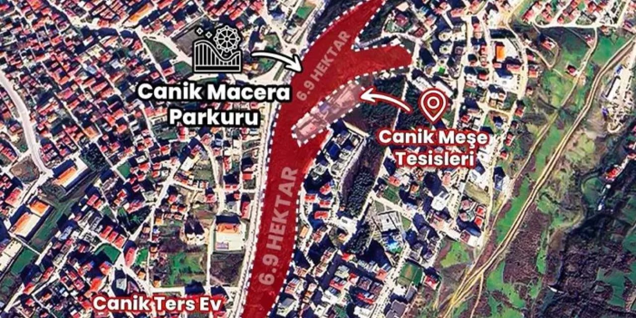 Samsun’a Karadeniz’in en büyük macera parkı yapılıyor!