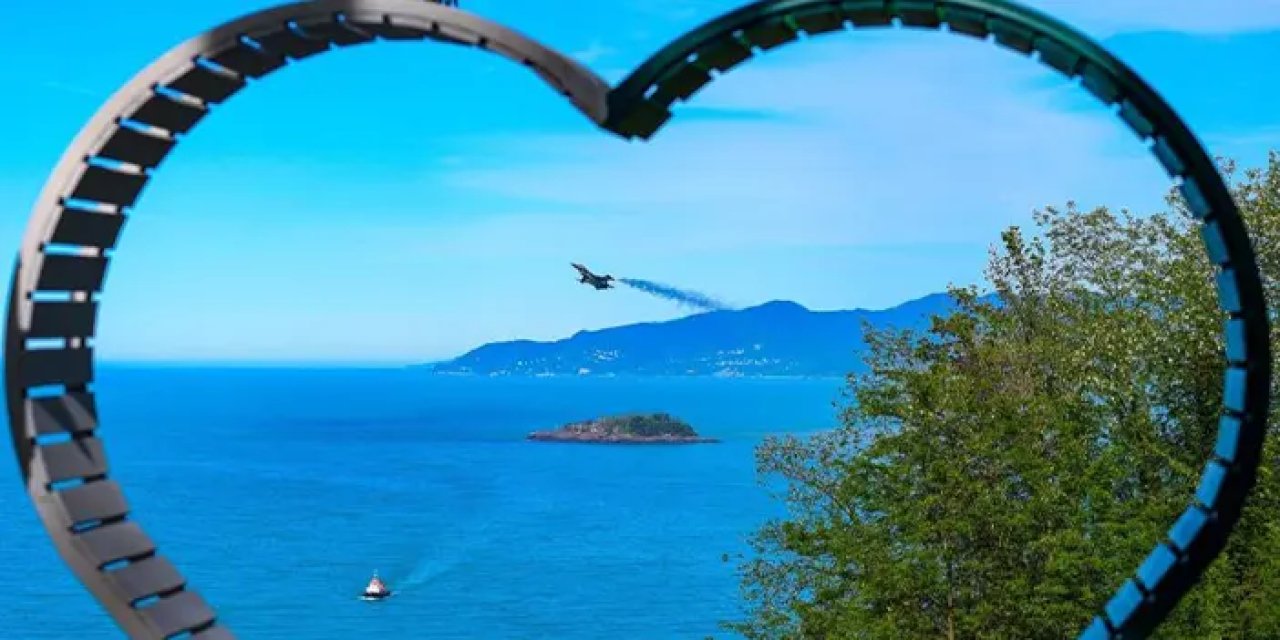 Giresun semalarında SOLOTÜRK rüzgârı esti!