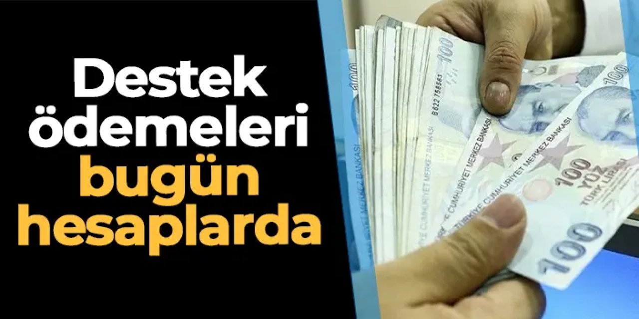 Çiftçilere destek ödemeleri bugün hesaplarda