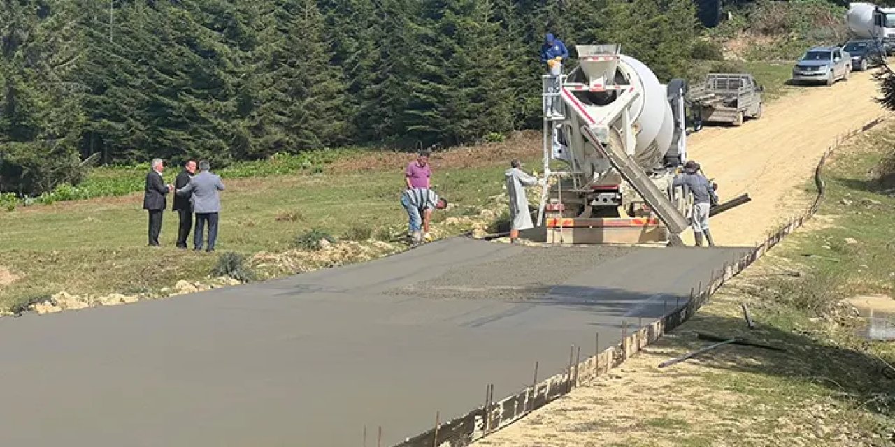 Giresun'da  Paşakonağı Yaylası için beklenen çalışma başladı