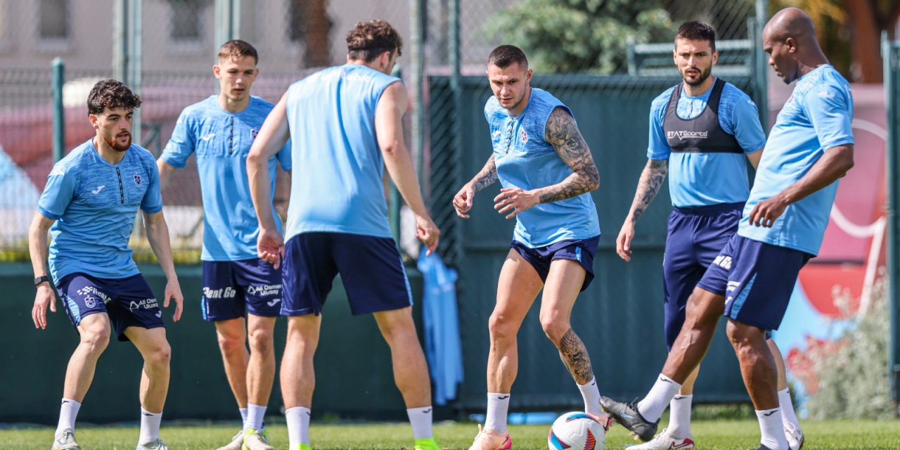 Trabzonspor'da Samsunspor maçı hazırlıkları sürüyor