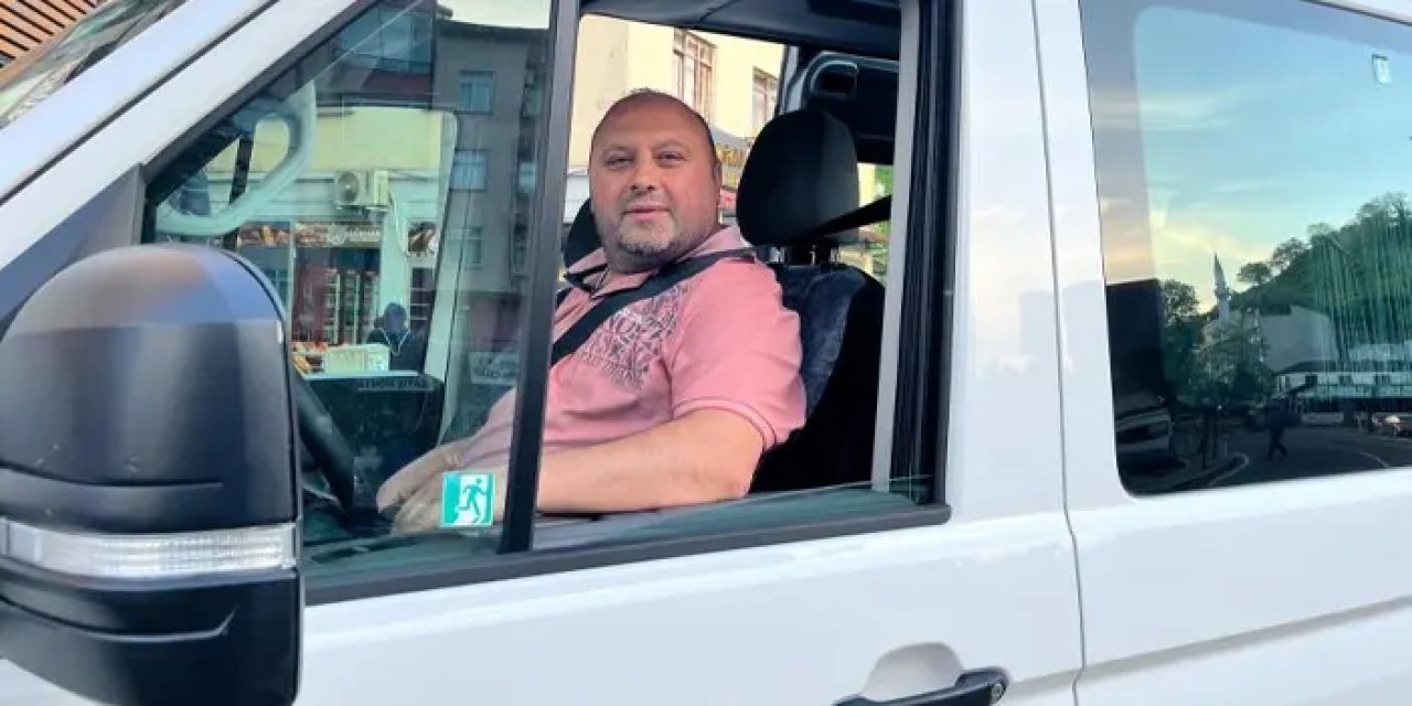 Ordu’ya dönünce dolmuşun koltuğuna oturdu! 16 yıllık hasret bitti