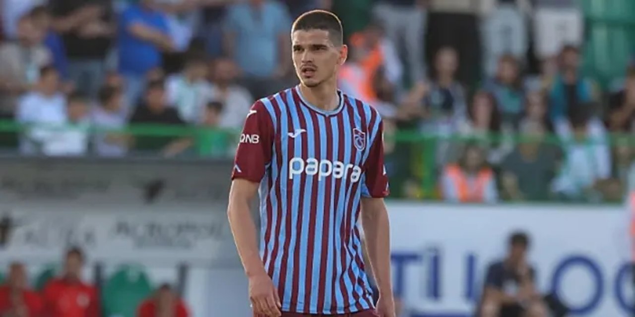 Trabzonspor'da genç oyuncu Samsunspor'a karşı 11'de olacak