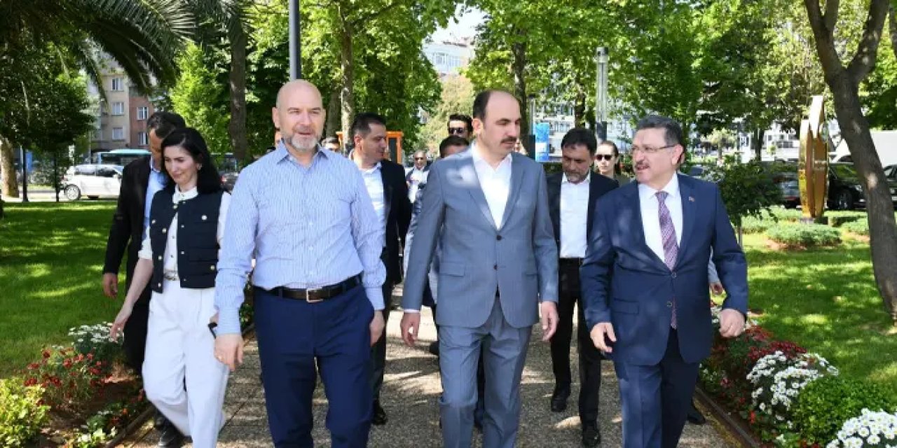 Süleyman Soylu memleketi Trabzon'da