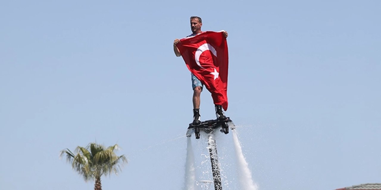 Uluslararası Su Sporları Festivali Samsun'da başladı