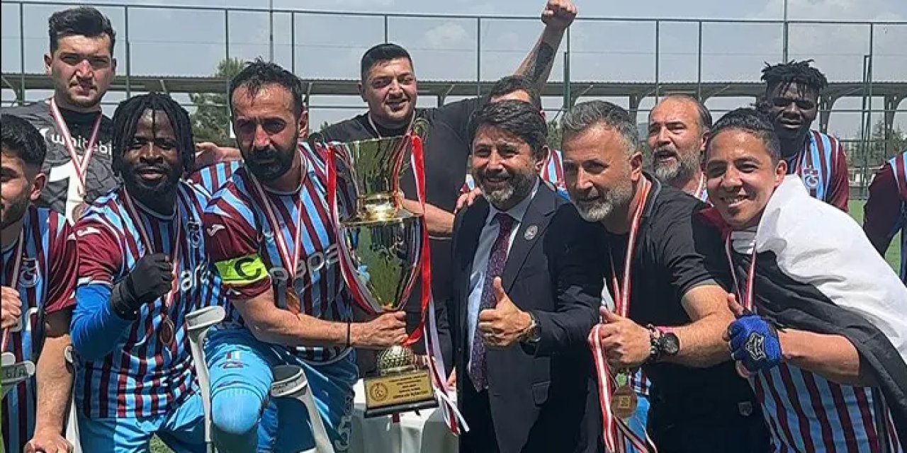 Trabzon Büyükşehir Ampute Futbol Takımı Türkiye üçüncüsü oldu!