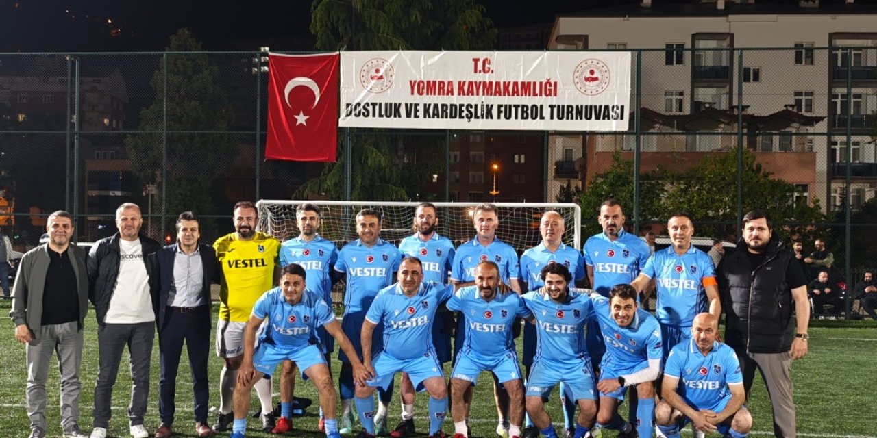 Yomra'da dostluk ve kardeşlik futbol turnuvası! Son 16 belli oldu