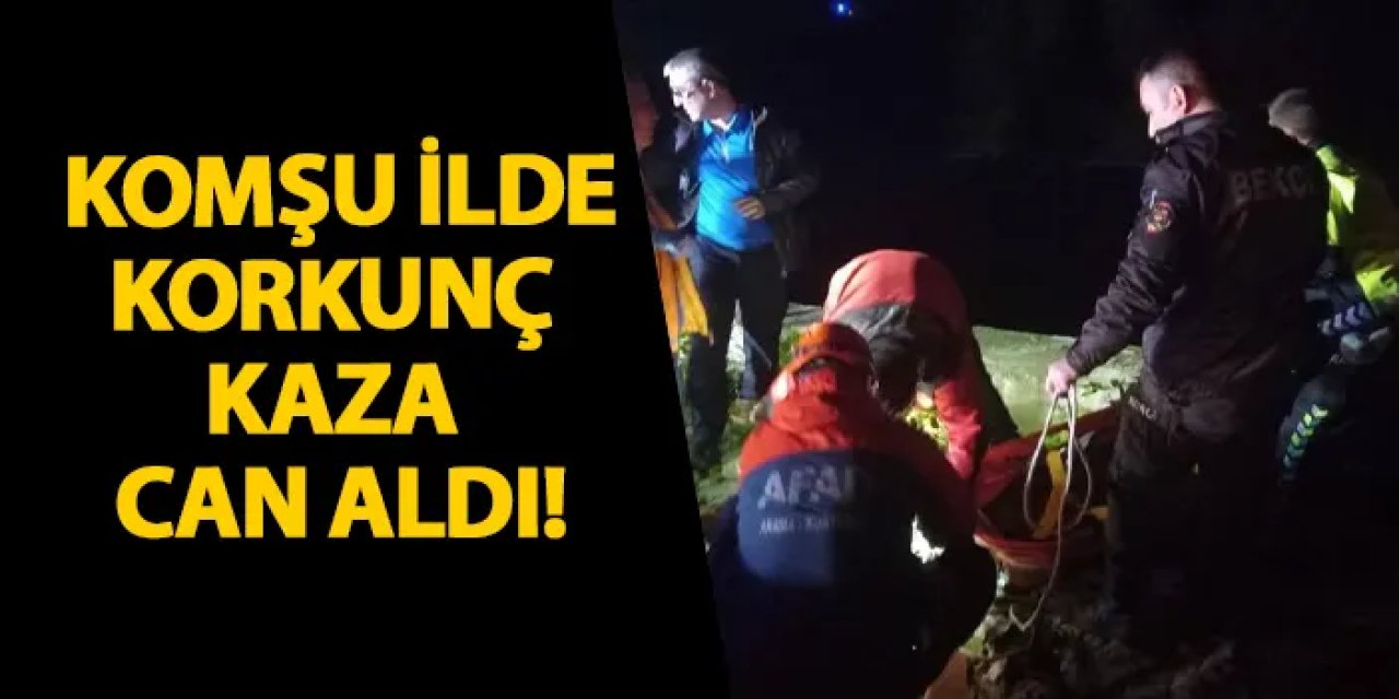 Giresun’da korkunç kaza can aldı!