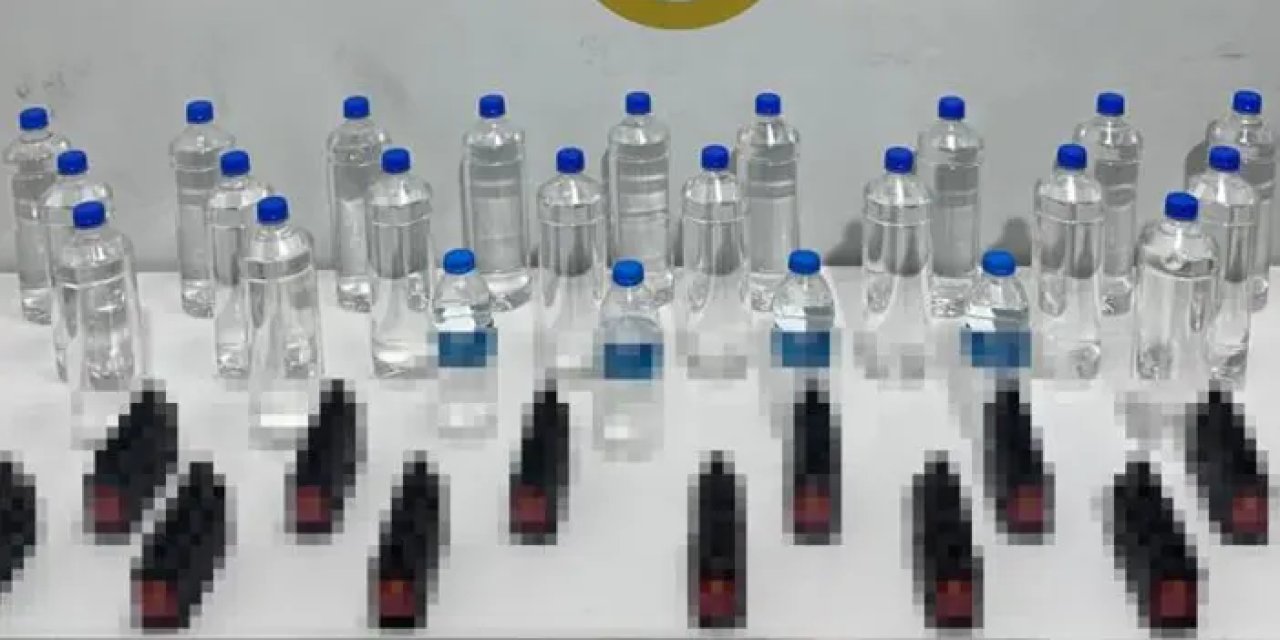 14 yaşındaki kıza alkol satan şahıstan sahte içki deposu çıktı