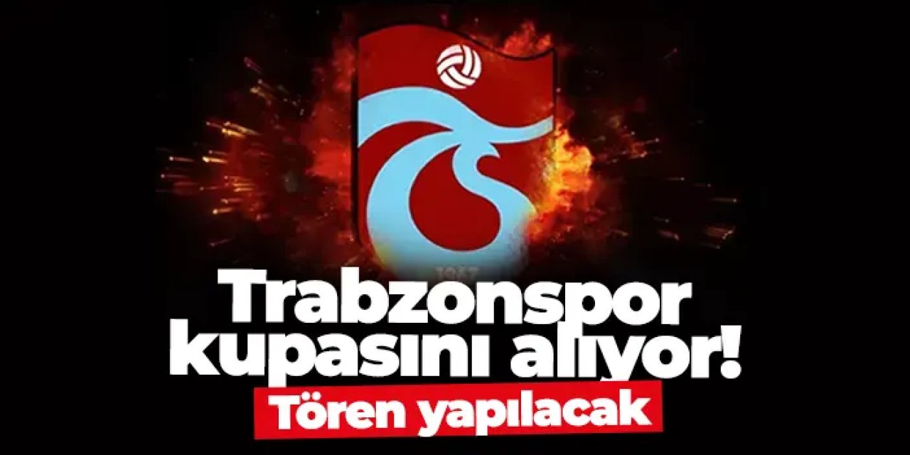 Trabzonspor U19 kupasını alıyor: Şampiyonluk töreni yarın!