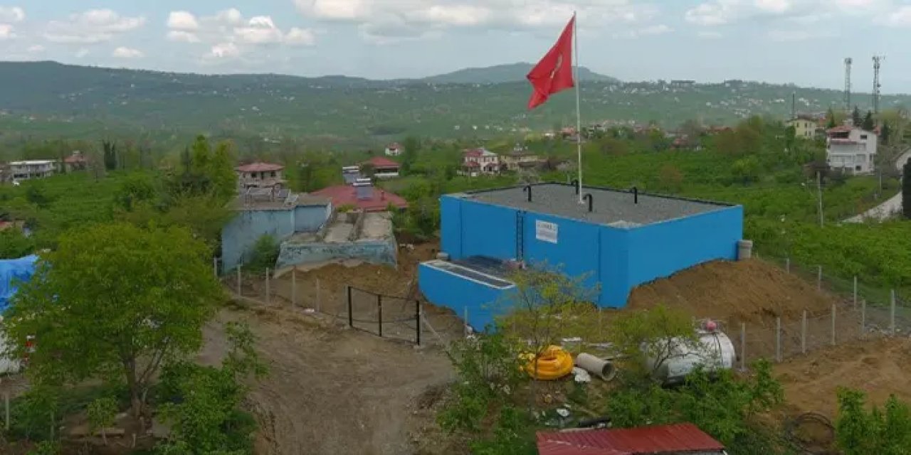 Ordu'da 70 yıllık su sorunu çözüldü!