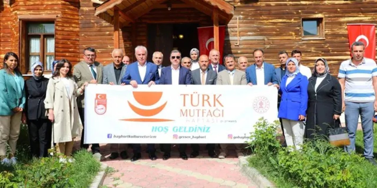 Bayburt’ta Türk Mutfağı Haftası’nda Yöresel Lezzetler Tanıtıldı