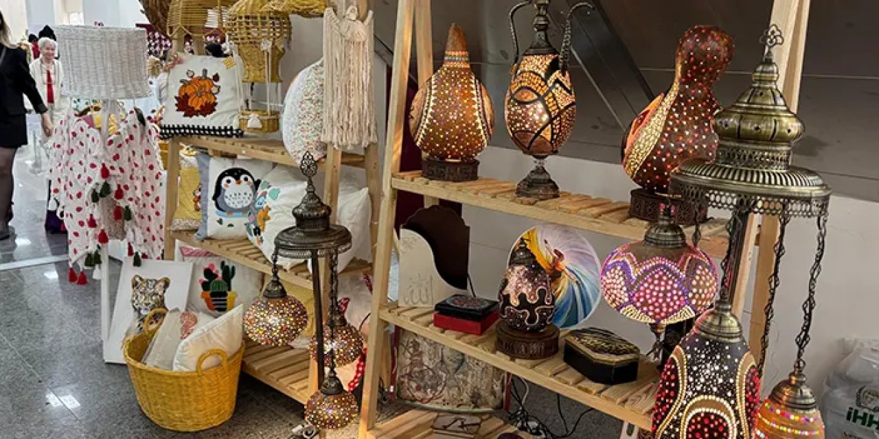 Giresun'da el sanatları sergilendi