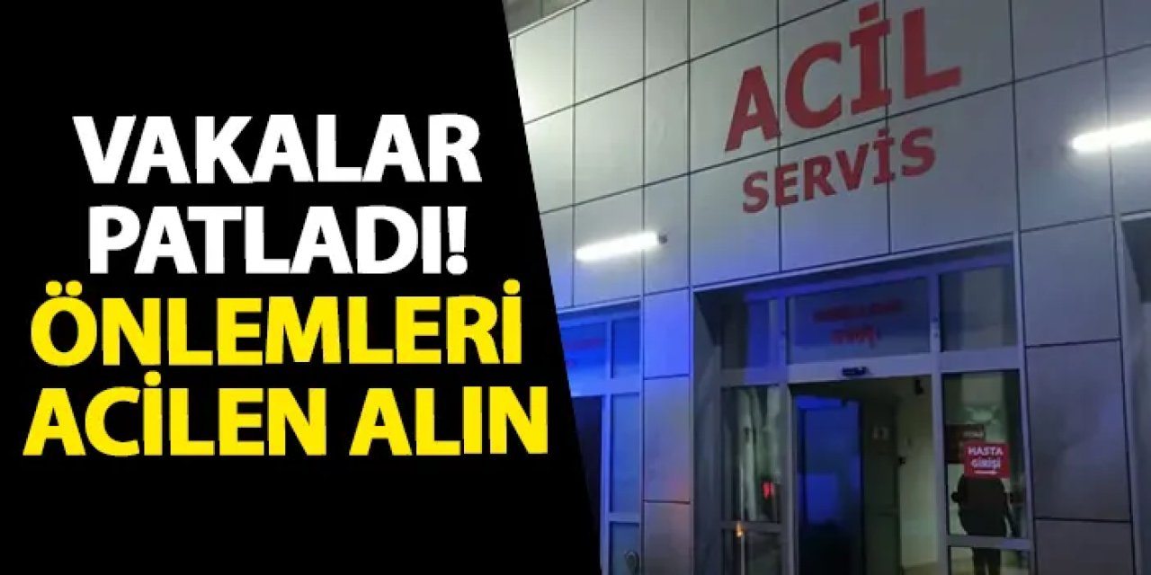 Samsun’da vakalar patladı! Önlemleri acilen alın