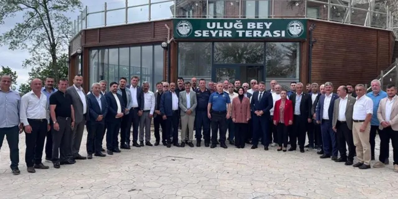 Ordu Ulubey Belediye Başkanı Türkcan, muhtarlarla bir araya geldi!
