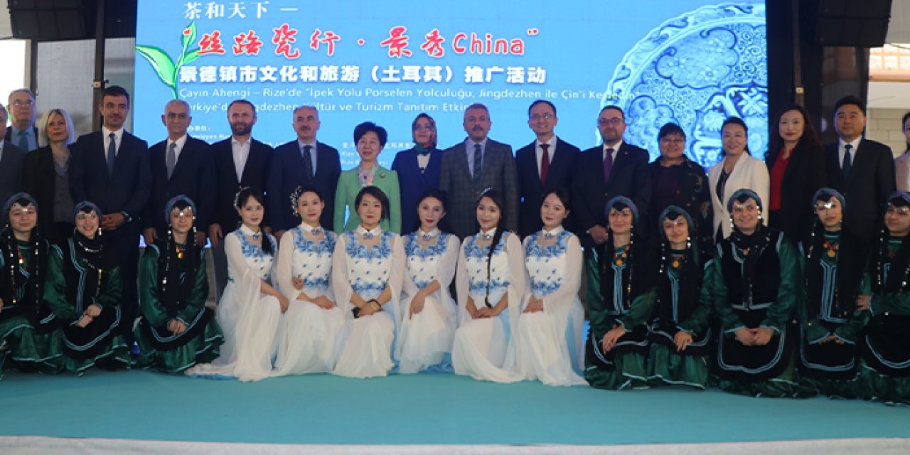 Rize'de çay ve porselenin kültürel buluşması