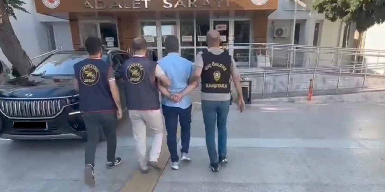 Gümüşhane'den kaçtı İzmir'de yakalandı! 32 yıl hapis cezası