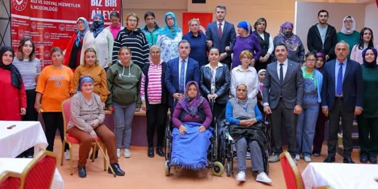 Bayburt Valisi Eldivan özel bireyler ile bir araya geldi