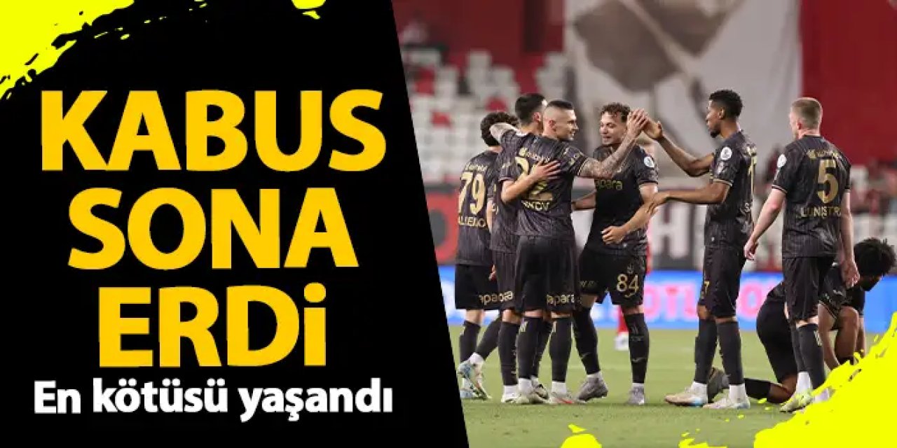 Trabzonspor'un kabus sezonu sona erdi! En kötüsü yaşandı