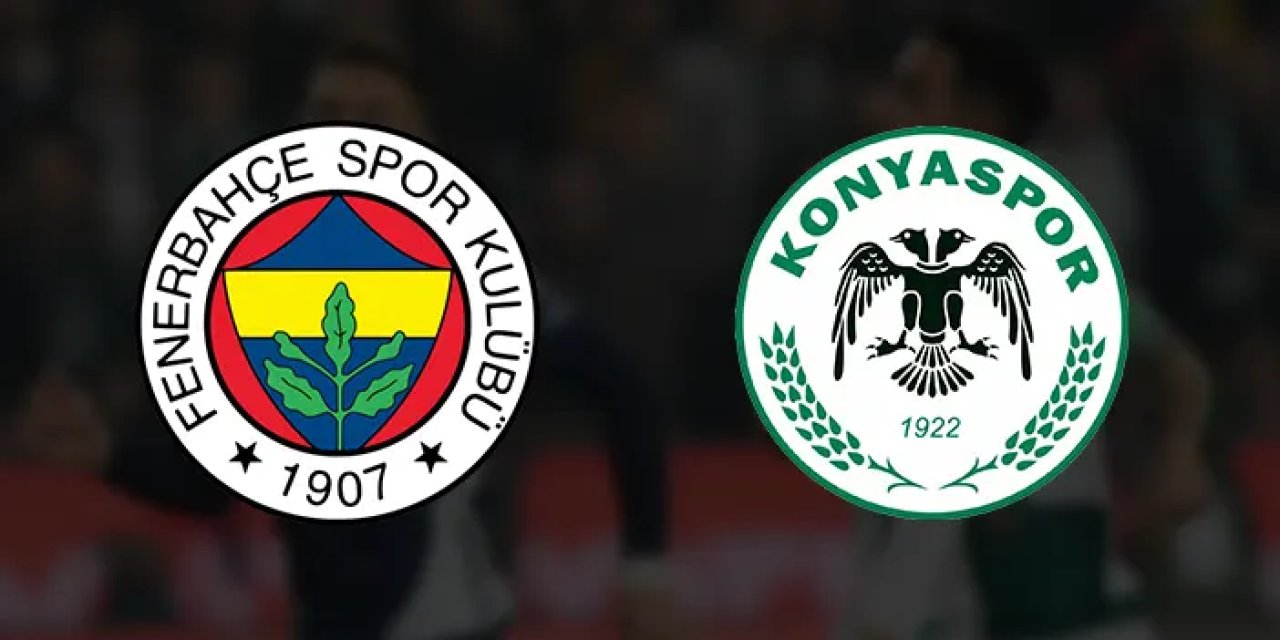 Fenerbahçe ile Konyaspor, Süper Lig'in 38. ve son haftasında karşı karşıya gelecek.