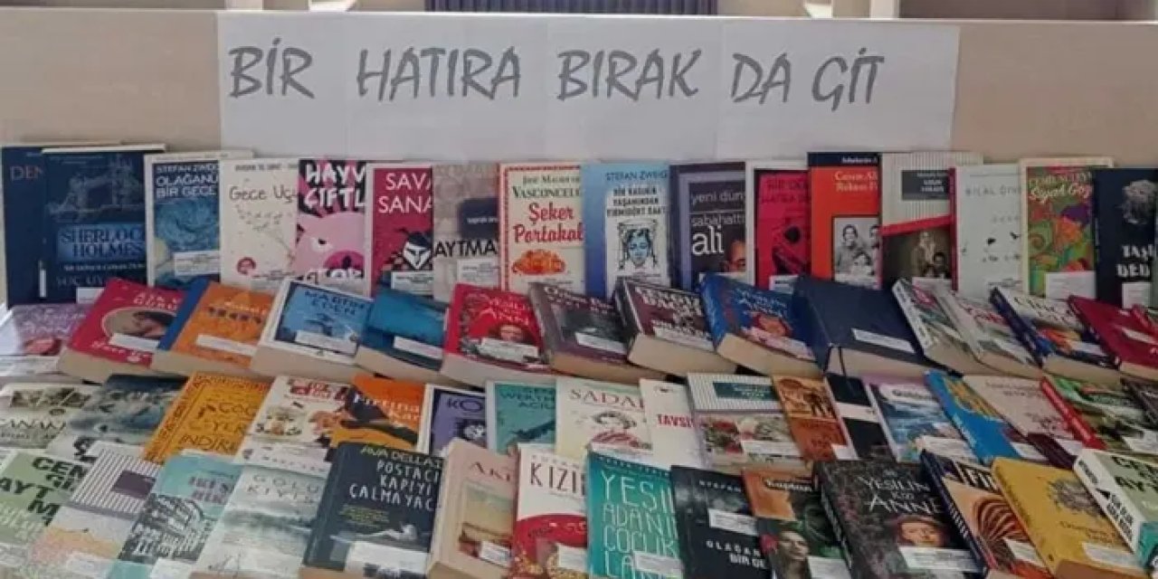 Samsun’da lise öğrencilerinden kitap bağışı!