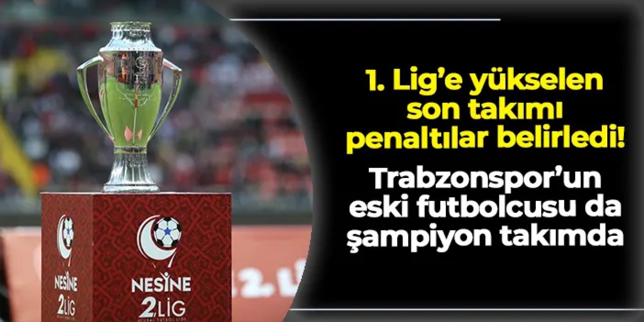 1. Lig'e yükselen son takım belli oldu! Vanspor - Batman Petrolspor maçını kim kazandı?