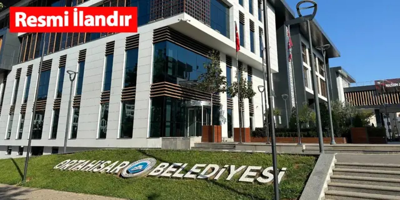 Ortahisar Belediyesi açık artırma ile araç satışı yapacak